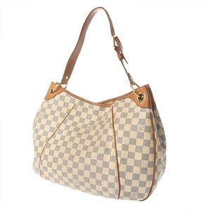 Louis Vuitton Azur Damier Galliera Canvas Handbag White